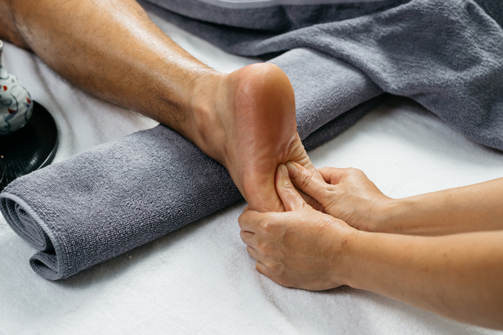 Fußreflexzonenmassage